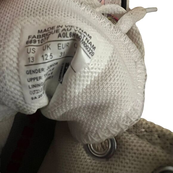 Converse All Star Sneakers Girls Size 13 High Top Rainbows Unicorns Toddler - Picture 9 of 12